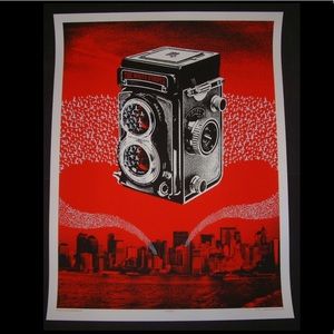 The White Stripes poster New York City 2007